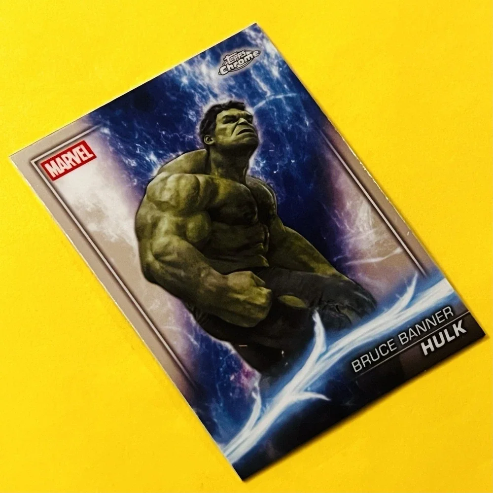 2025 Topps Chrome‎ Marvel Phase One Hulk #27 Bruce Banner Avengers